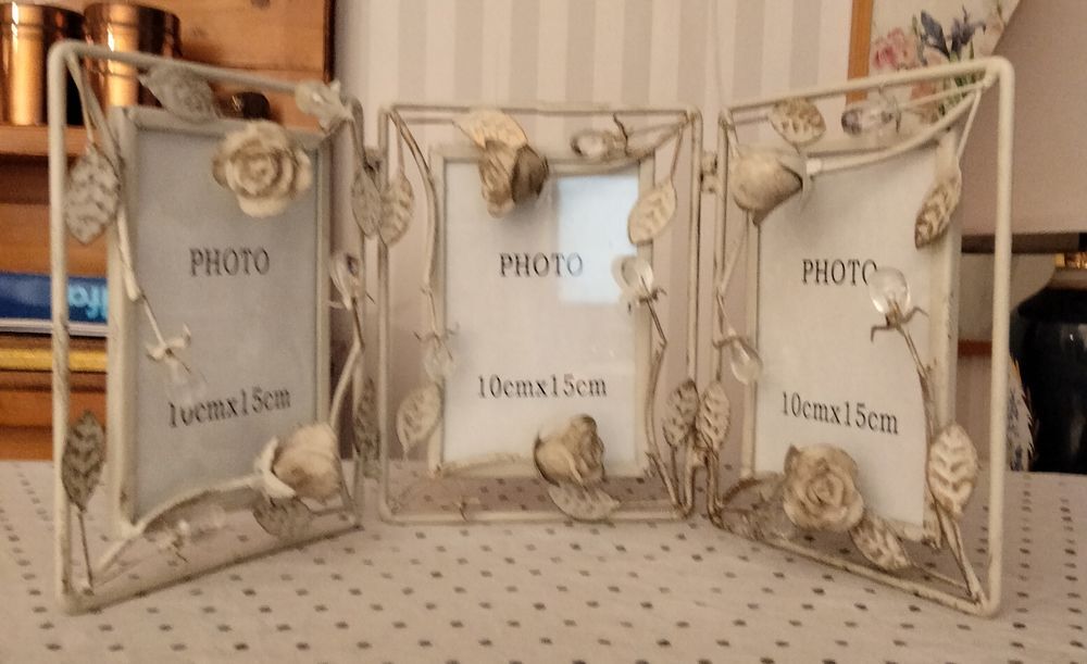 Cadre photo triptyque. Décoration