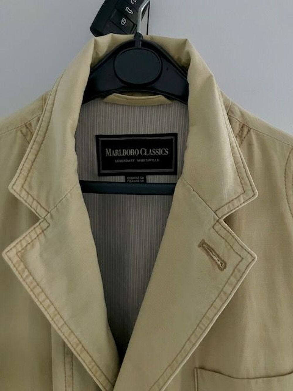 VESTE Toile Homme Marlboro Vêtements