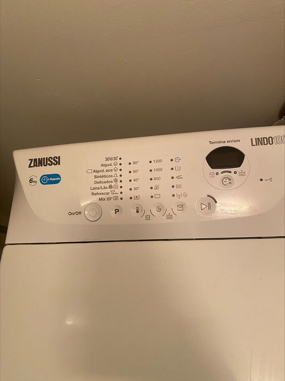Machine &agrave; laver 6kg Electroménager