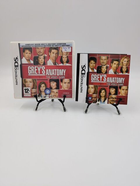 Jeu Nintendo DS Grey's Anatomy The Video Game complet 38 Vulbens (74)