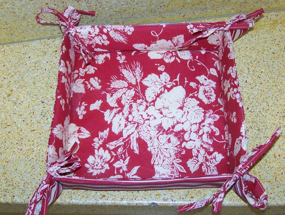 Corbeille &agrave; pain en tissu Décoration