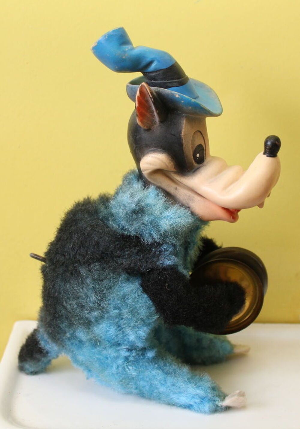 Automate M&eacute;canique GRAND MECHANT LOUP Cymbales MAX CARL 1960 Jeux / jouets