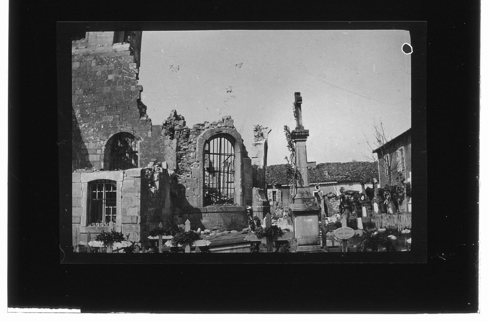 3 Boites Photographies Plaques de Verre Guerre 14-18 Meuse 