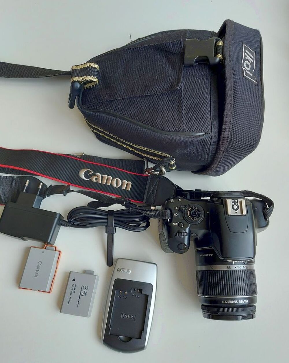 Canon EOS 450D avec objectif EFS 18-55 (avec r&eacute;paration) Photos/Video/TV