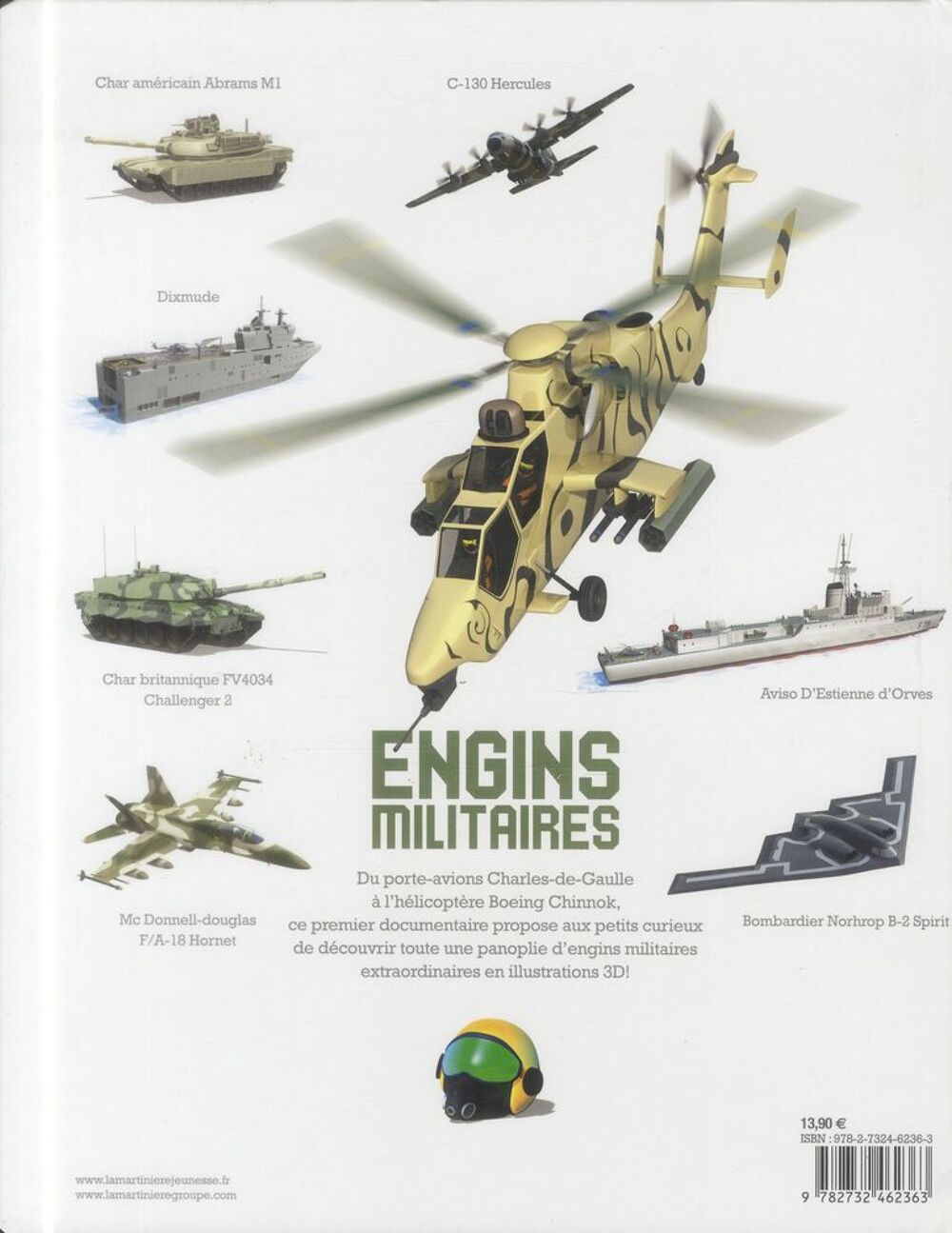 Les engins militaires Livres et BD