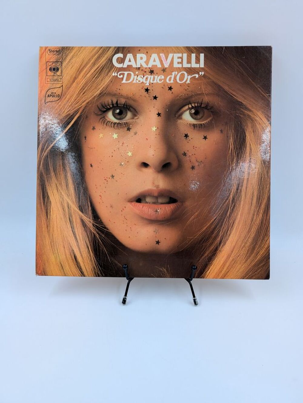 Vinyle 33 tours Caravelli "Disque d'Or" en fourreau CD et vinyles