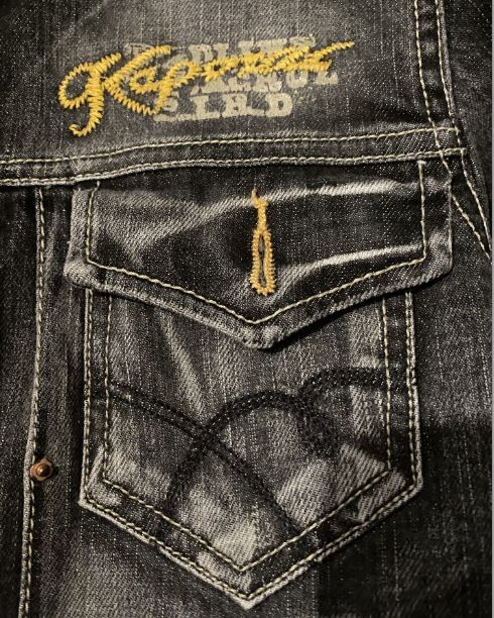 Veste en store jean femme kaporal