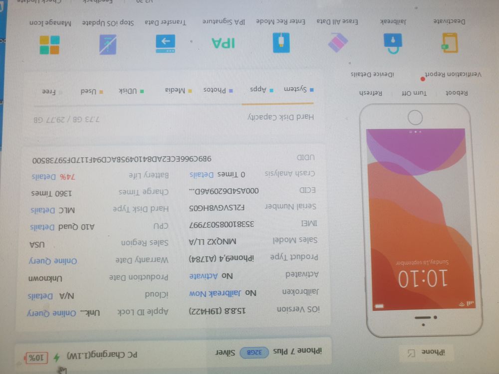 Lot smartphones 7 Téléphones et tablettes