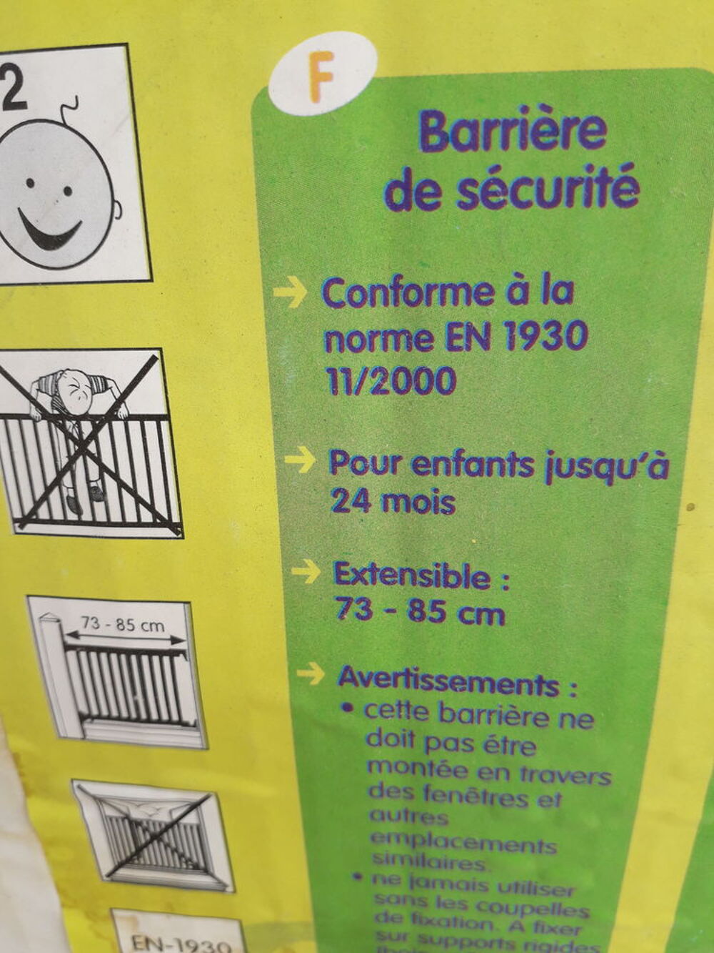Barri&egrave;re de PROTECTION ENFANT Mobilier enfants