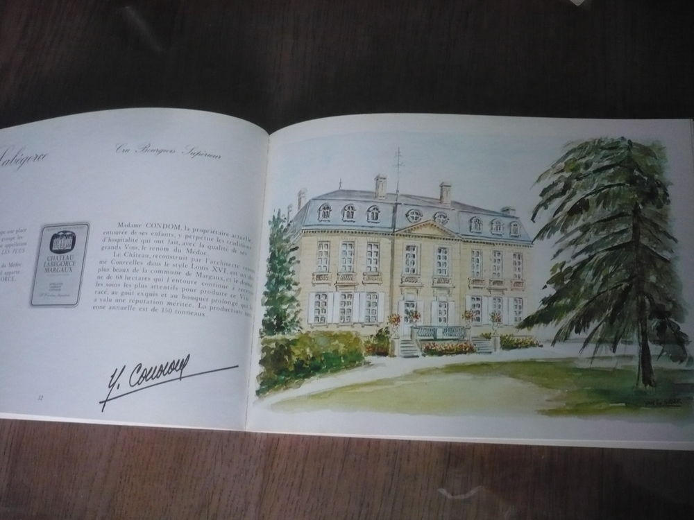 BORDEAUX CH&Acirc;TEAUX DU M&Eacute;DOC par Yan De SIBER (1979) Livres et BD