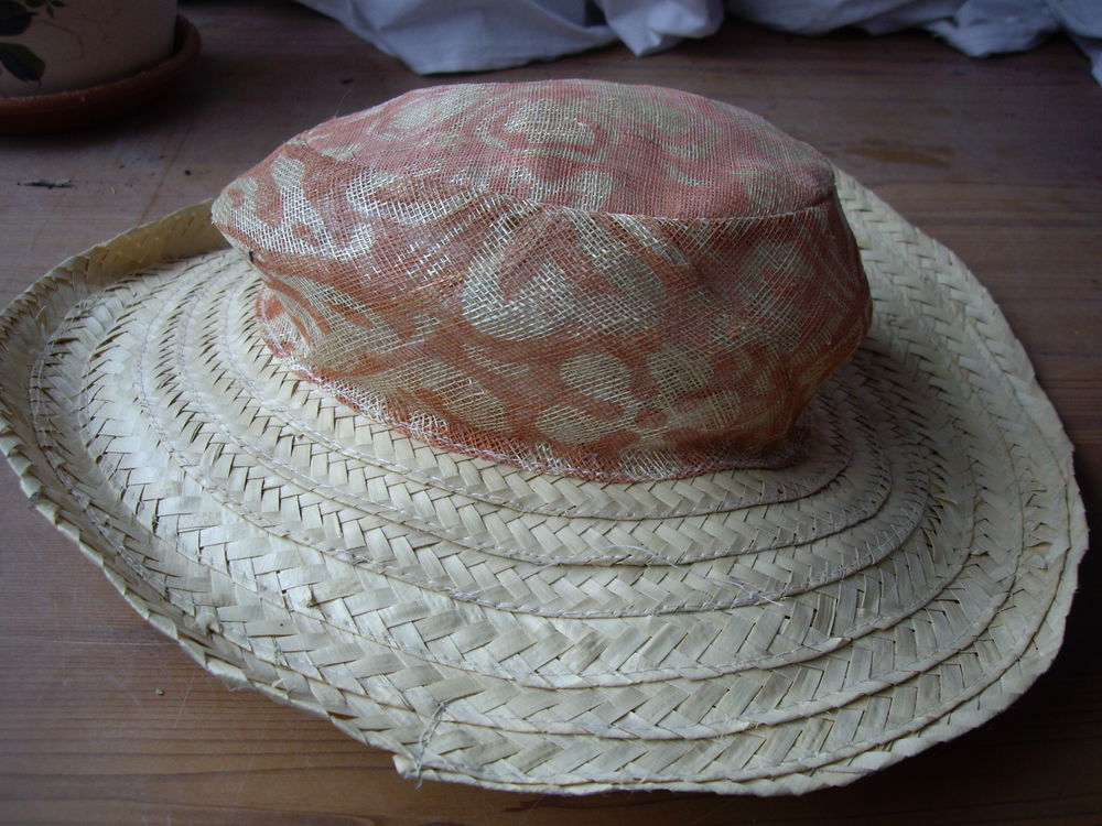 Chapeau de paille &agrave; 0,20 € Bijoux et montres