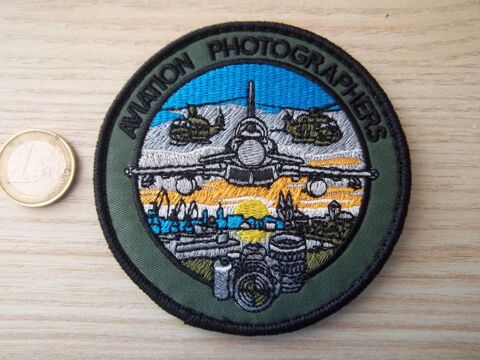 écusson militaire photographe aviation air armée insigne 9 Valognes (50)