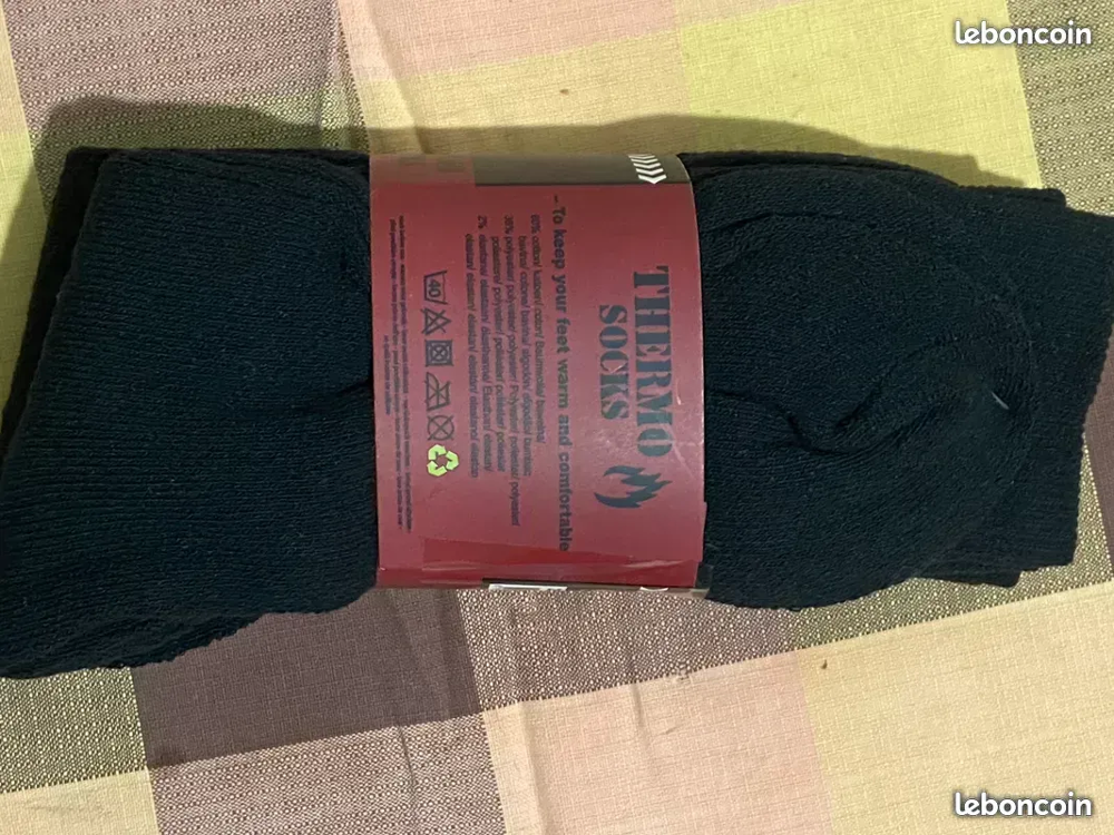 Lot de 3 Paires Chaussettes Thermiques Neuves T-39-42
Vêtements