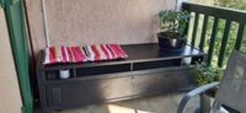   Coffre  banquette  ou meuble tv industriel  