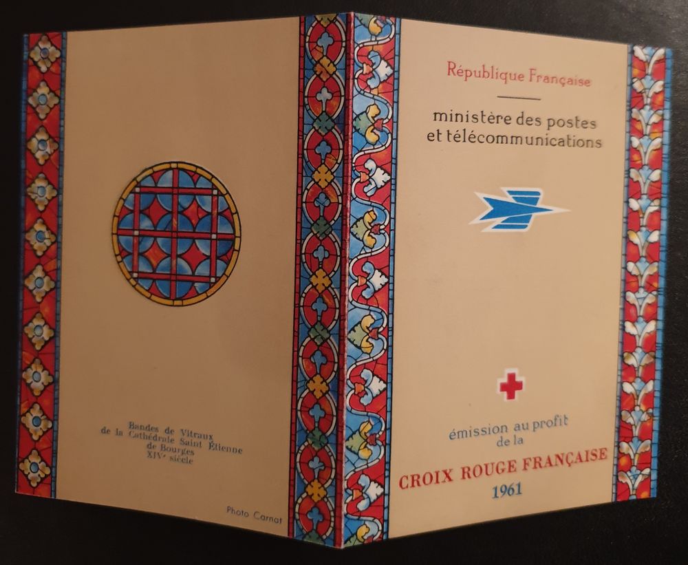 Carnet Croix Rouge 2010 de 1961 EM 