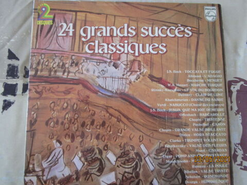 disque vinyle 33t classique  24 grands succs classiques  7 Chanteloup-en-Brie (77)