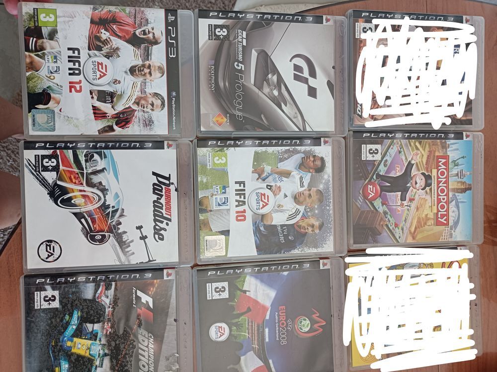 PS3 + 11 JEUX + ACCESSOIRES Consoles et jeux vidéos