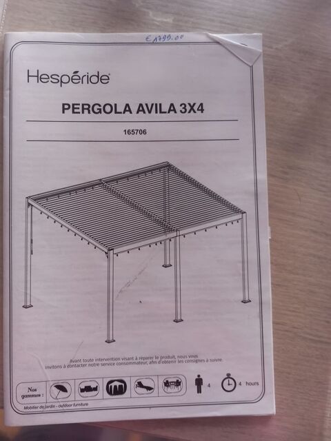 Pergola avec moustiquaire état presque neuf 1000 Puy-l'Évêque (46)