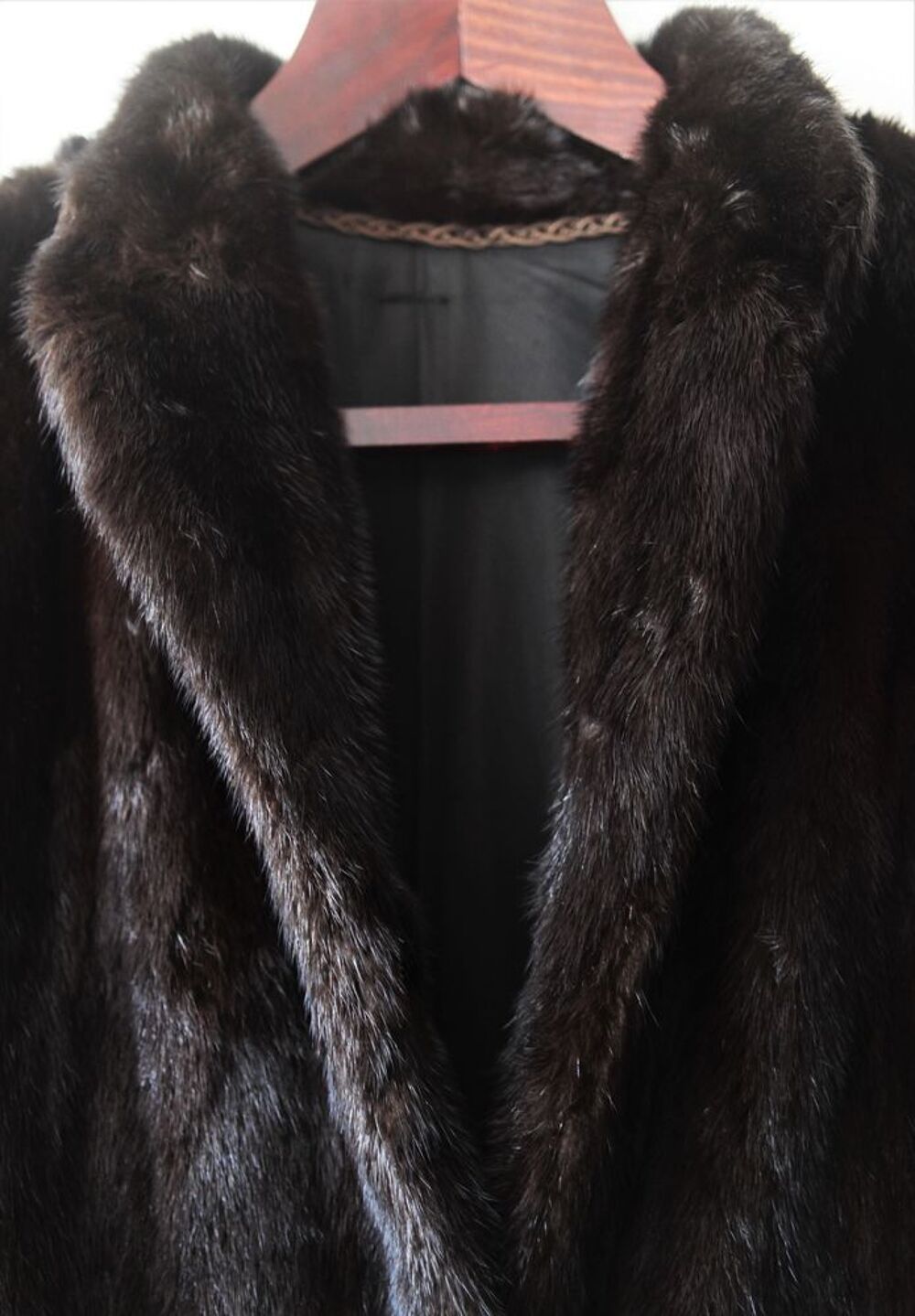 manteau de vison blakglamma Vêtements