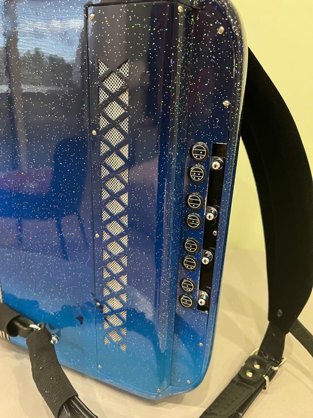Accord&eacute;on Mengascini F20 &eacute;quip&eacute; midi main gauche 3D41 Instruments de musique