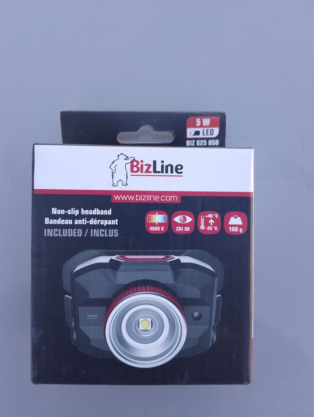 Lampe frontale BIZLINE BIZ 625058 Bricolage