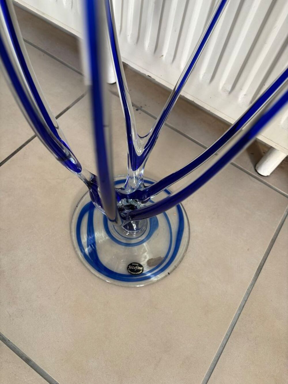 Porte plante en verre Décoration
