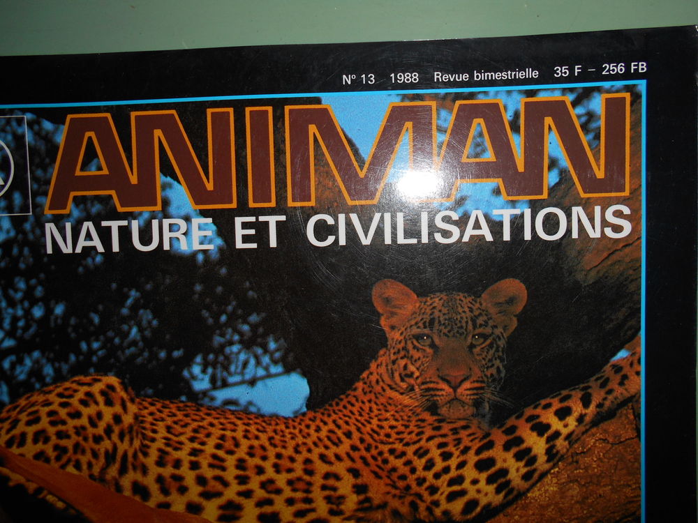 ANIMAN nature et civilisation, no 13 et 23. Livres et BD