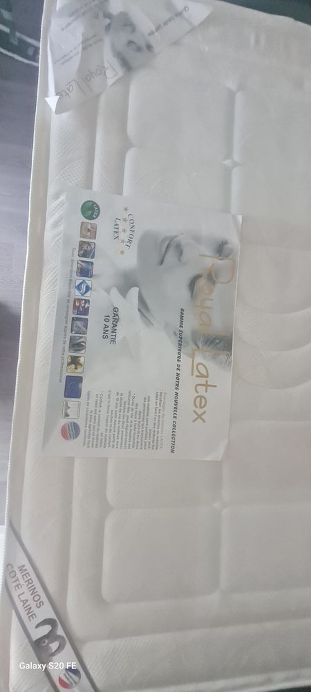 Matelas Meriinos Latex Meubles