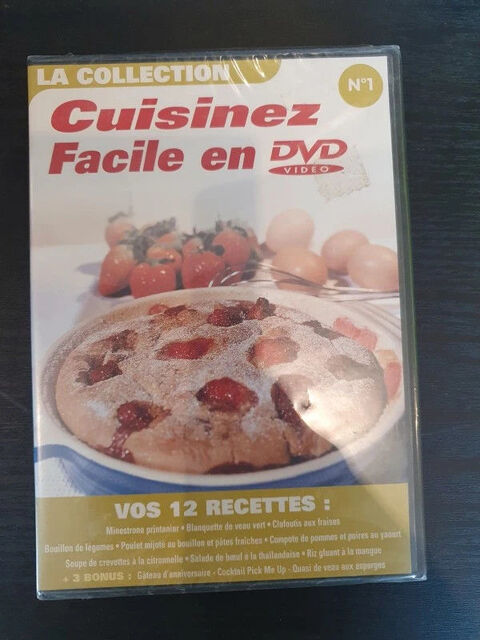 DVD : cuisinez facile  - sous  blister 1 Aubvillers (80)