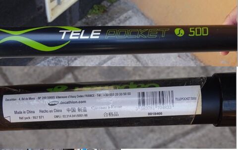 2 cannes  pche TELEPOCKET 30 Les glisottes-et-Chalaures (33)