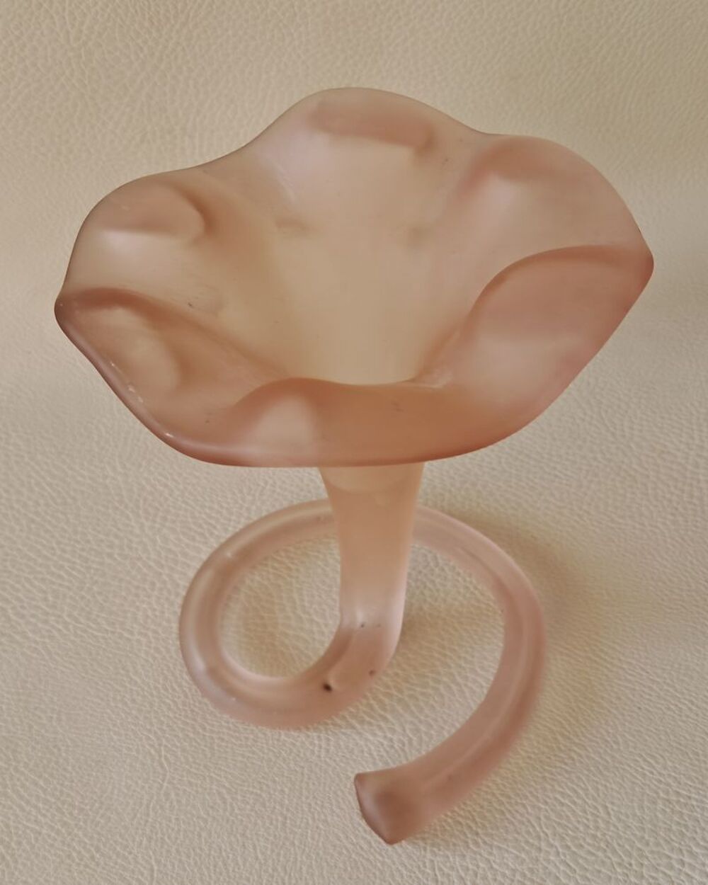 vase trompette vintage soliflore en forme de corolle Décoration