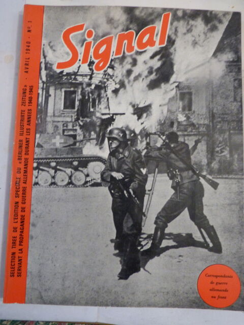 SIGNAL N� 1 - AVRIL 1940 - SELECTION tir�e du  BERLINER  15 Brest (29)