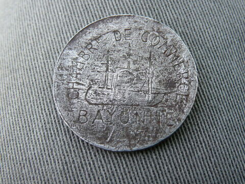 jeton de ncessite 10 centimes 1917 Bayonne 1 Bordeaux (33)