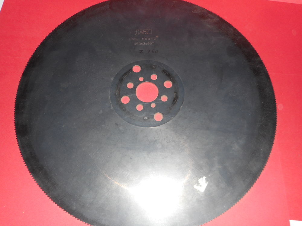  Lame de scie/Fraise diamètre 450 x 3 x 40T 