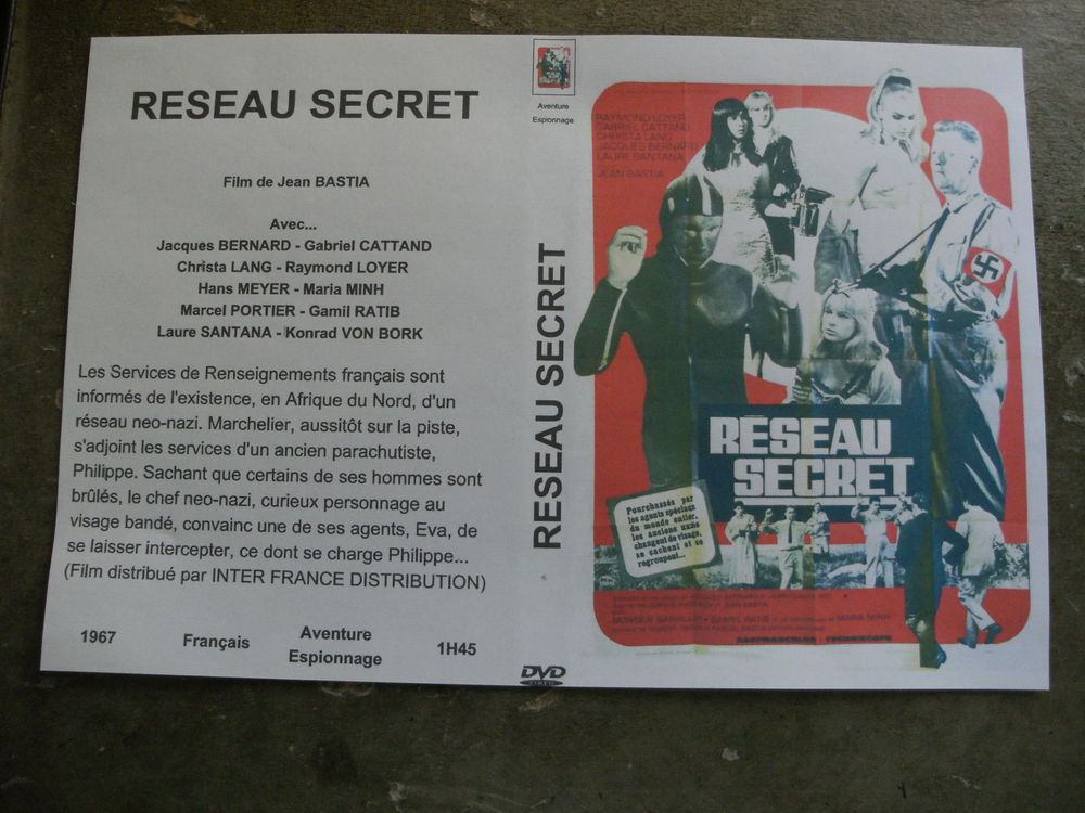 Film : &quot; Reseau secret &quot; DVD et blu-ray
