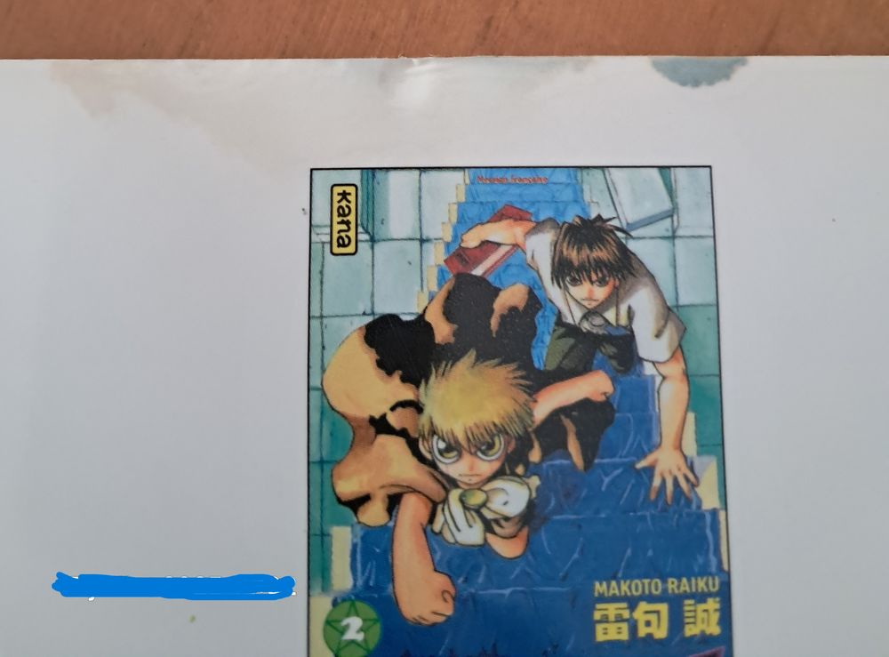 Mangas Zatchbell Livres et BD