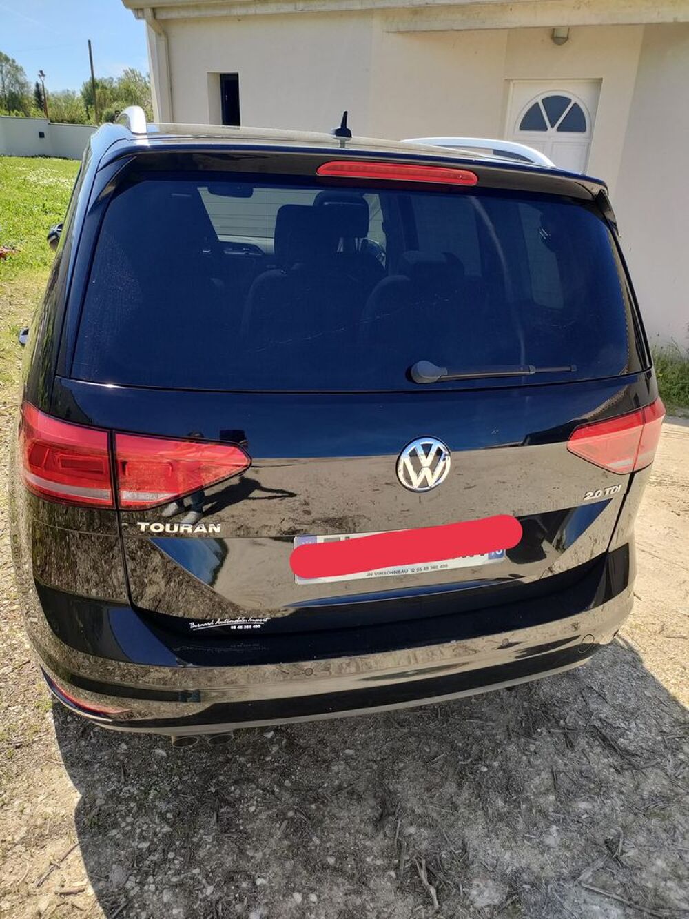 Touran 2.0 TDI 150 BMT DSG6 5pl Carat 2017 occasion 16120 Saint-Simon