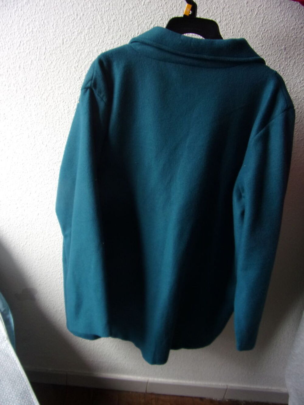 manteau 3/4 en polaire, doubl&eacute;, avec belle doublure Vêtements