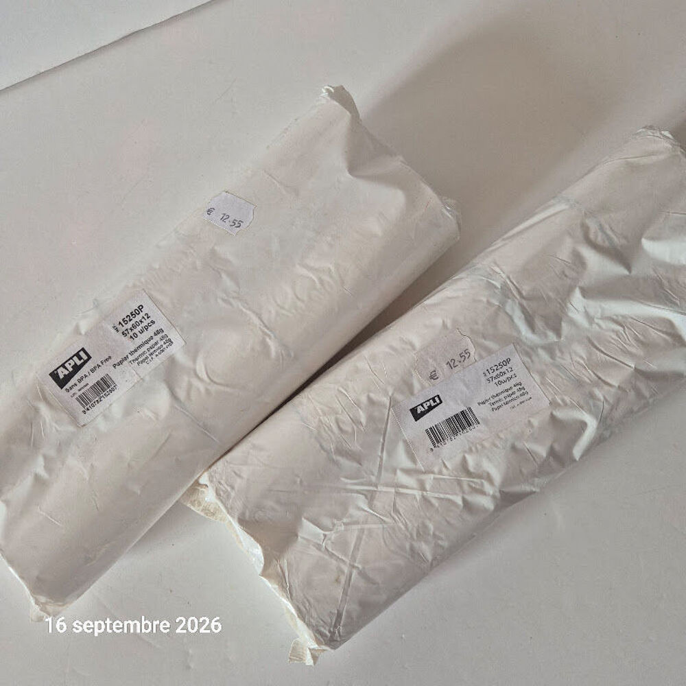 Rouleaux de caisse enregistreuse, lot de 20 pi&egrave;ces Bricolage