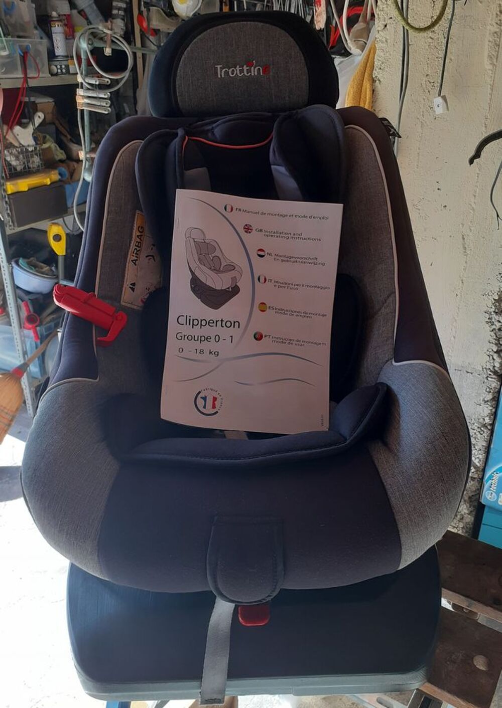 Si&egrave;ge b&eacute;b&eacute; "rotatif" Pu�riculture