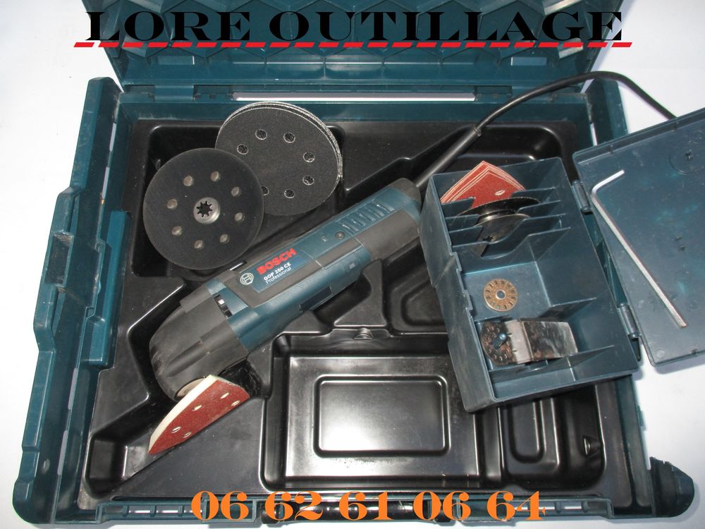 BOSCH GOP 250 CE
Outil multifonction Bricolage