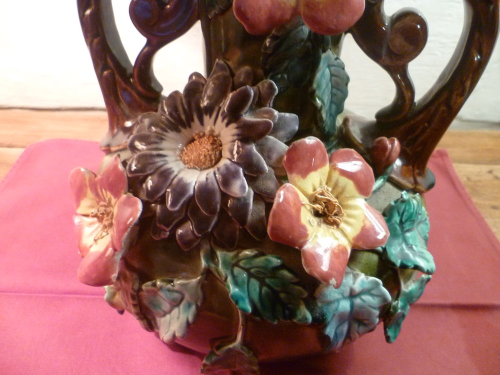 vase barbotine Dcoration