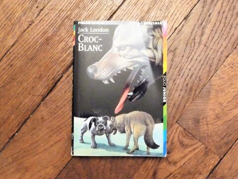 Croc Blanc- Jack London- Editions Gallimard- Folio Junior 2 Paris 15 (75)