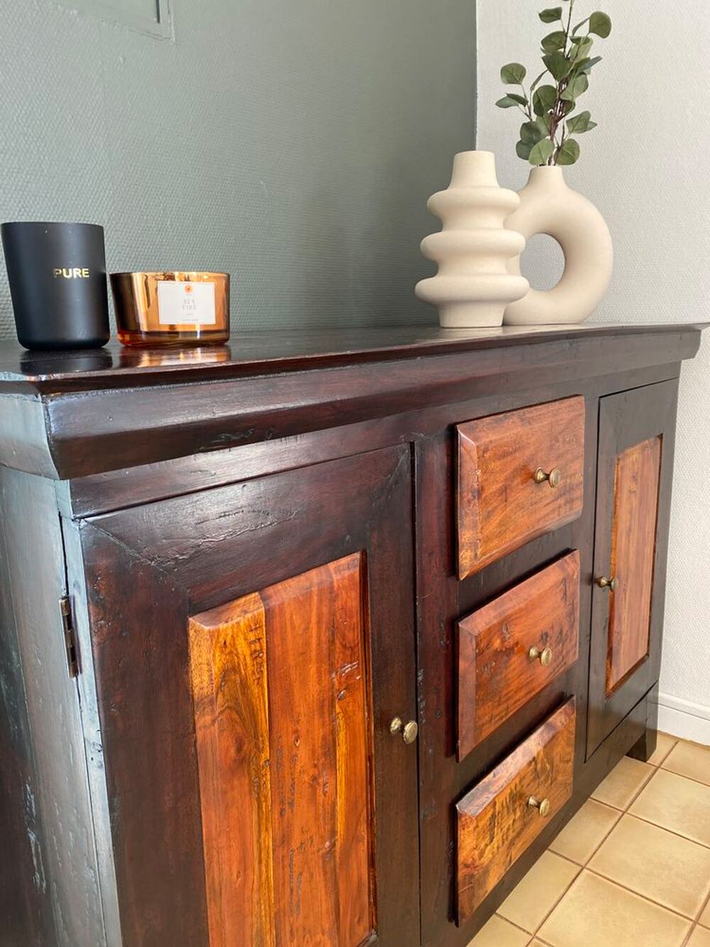Buffet en bois massif Bois et Chiffon (achet&eacute; 800€) Meubles