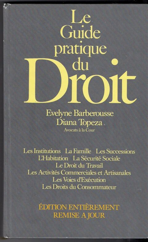 Le guide pratique du droit - �velyne Barberousse 2 Cabestany (66)