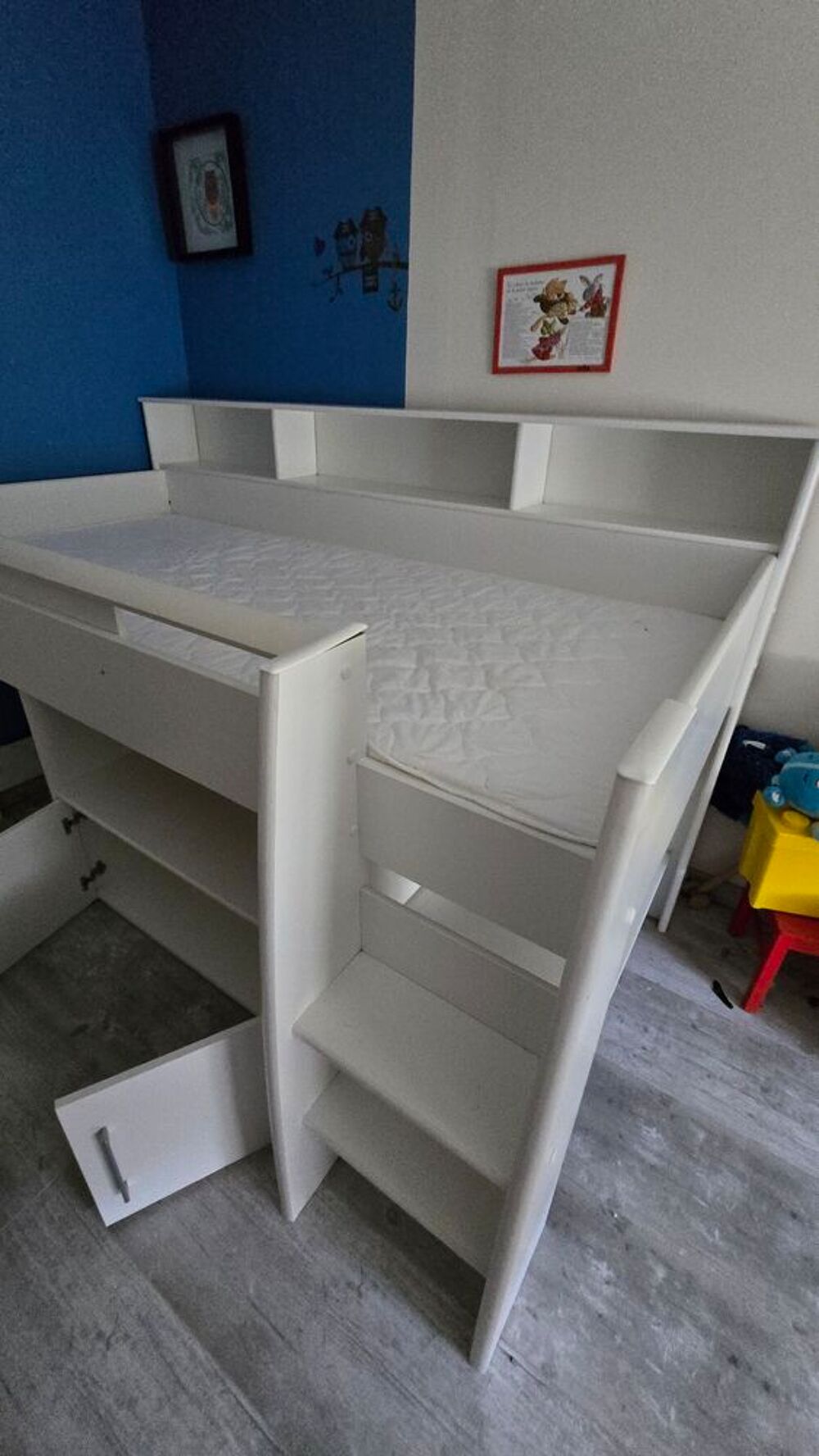Lit semi haut Mobilier enfants