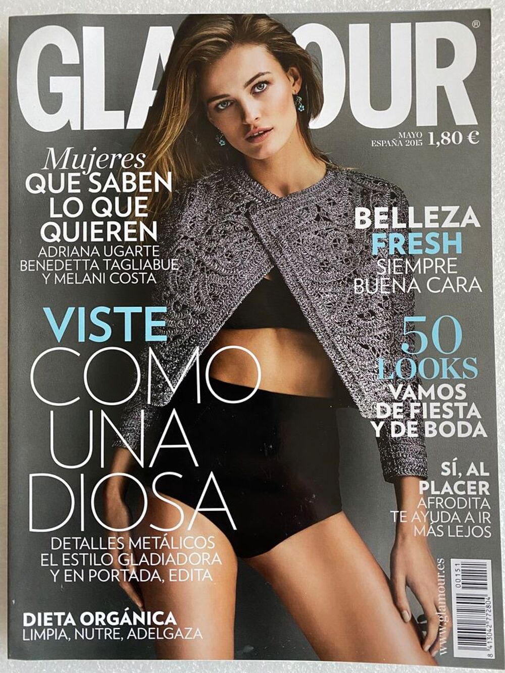 Glamour Espana pocket 151 Mayo 2015 Edita Vilkeviciute Neuf Livres et BD