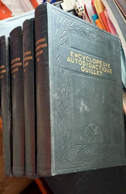 encyclop�die didactique Quillet 4 tomes
de I � IV Ch�digny (37)