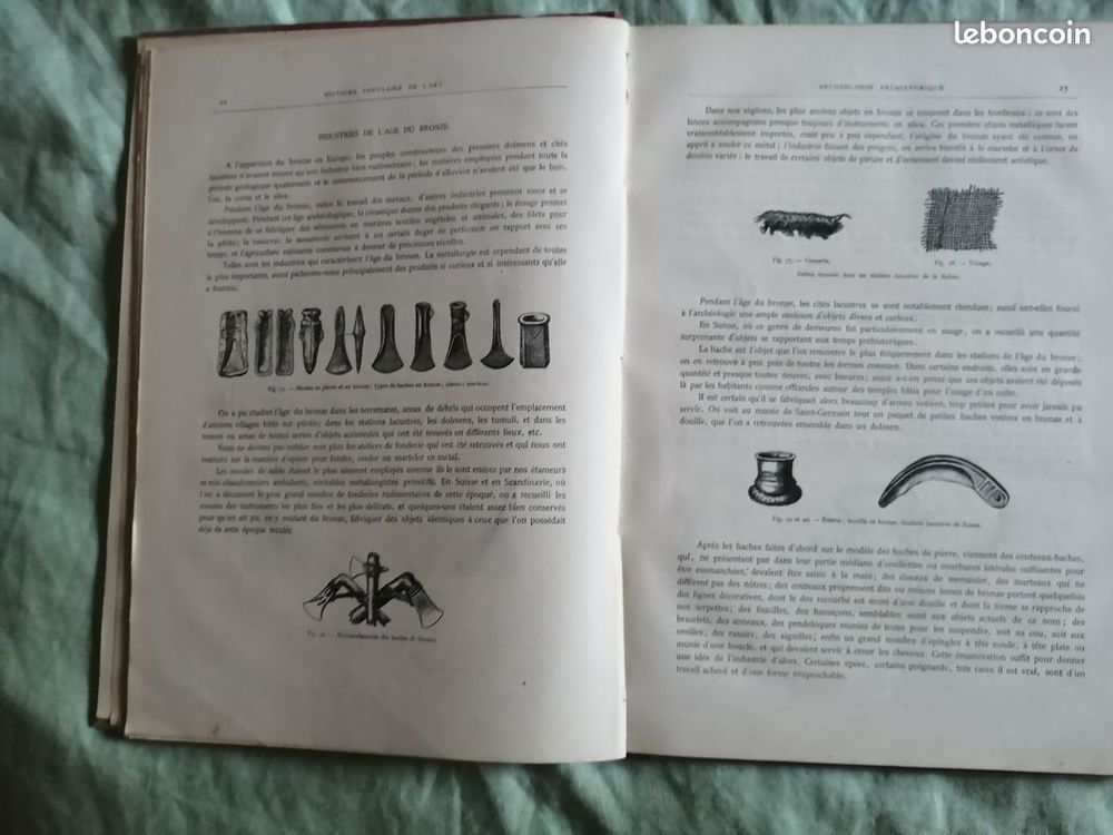 histoire populaire de l'art pr&eacute;histoire archeologie france Livres et BD