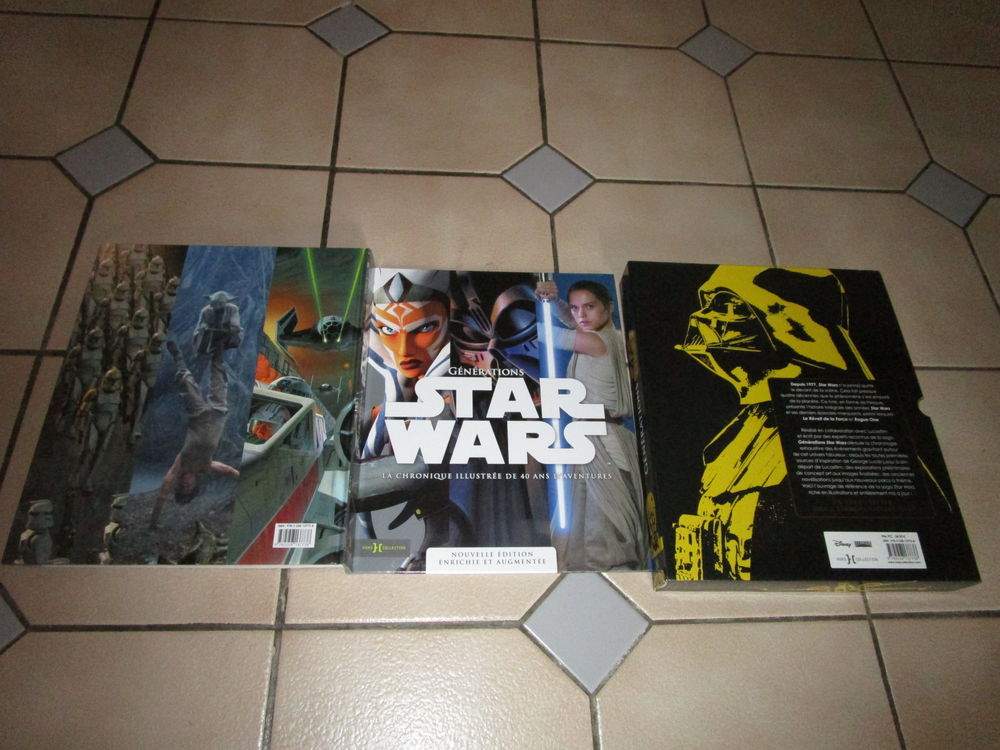 VIEUX LIVRE GENERATIONS STAR WARS 40 ANS D AVENTURE 